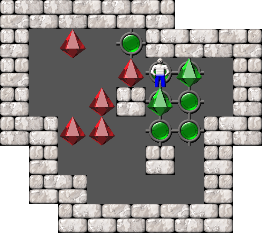 Sokoban Serg Belyaev 4 level 15